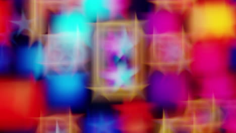 luces abstractas y movimiento