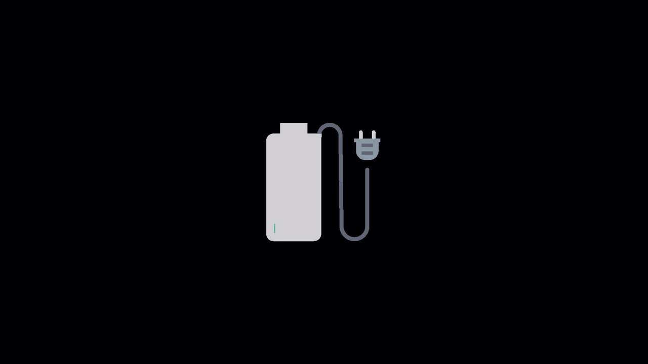 Charging battery Icon Animation
