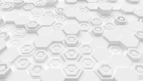 patrón hexagonal blanco abstracto