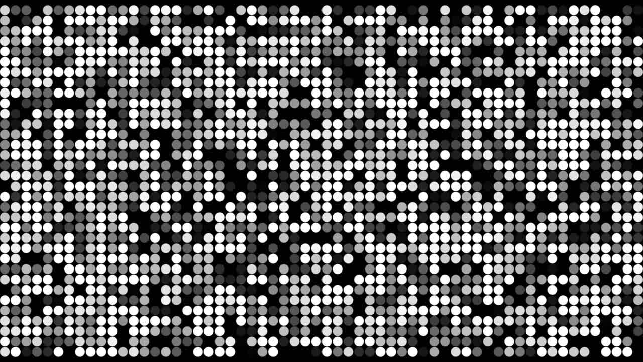 Abstract Black and White Dot Pattern