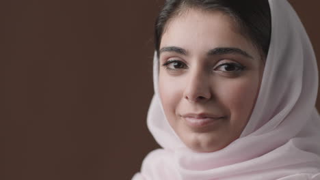 portrait of a woman wearing a hijab