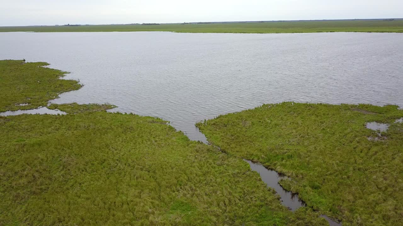 Zonas úmidas do nordeste da Argentina filmadas com drone
