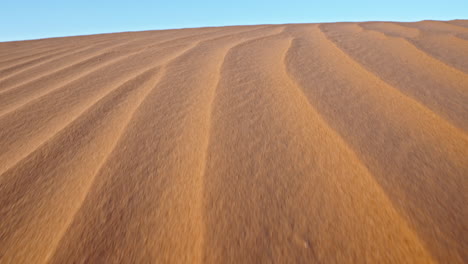 stunning sand dunes in the desert