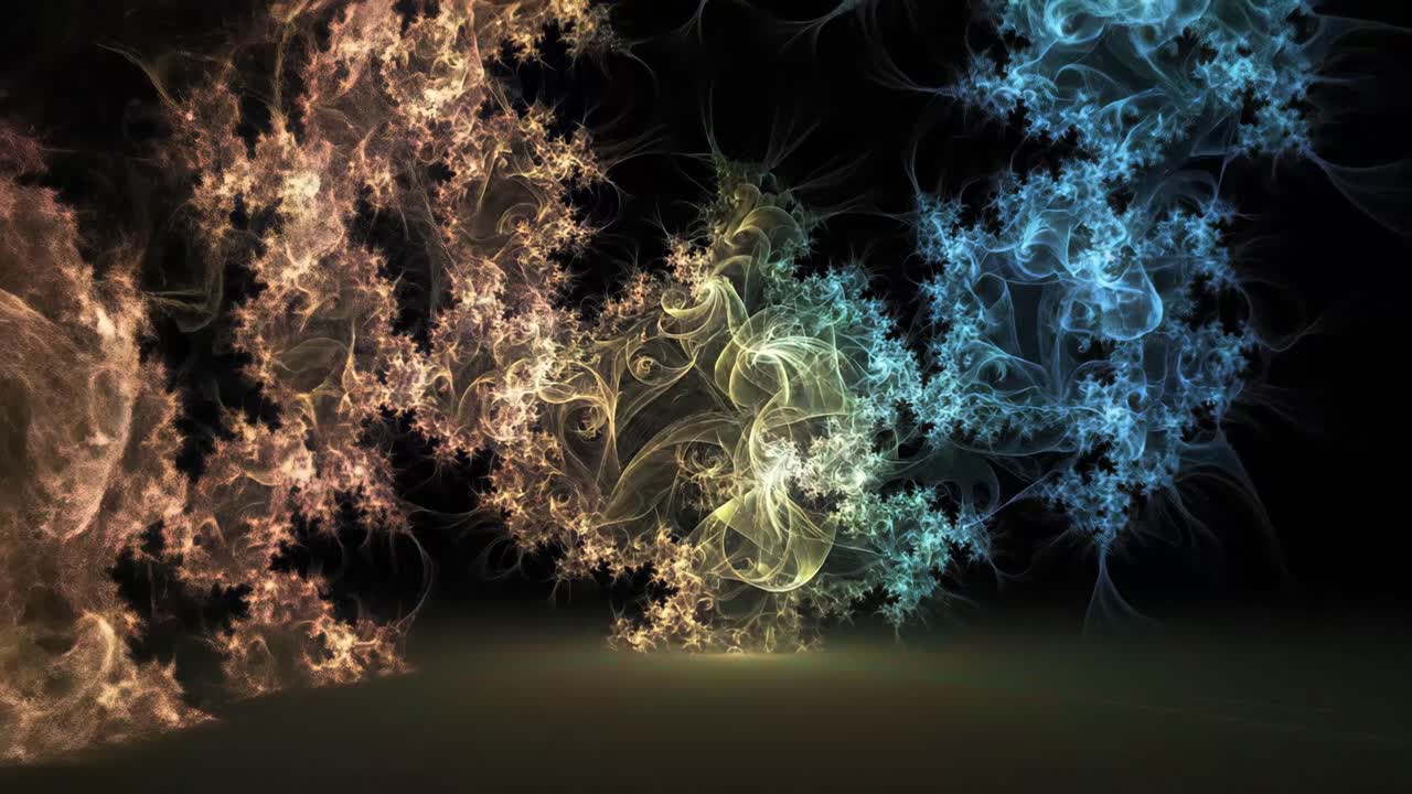 arte fractal abstracto