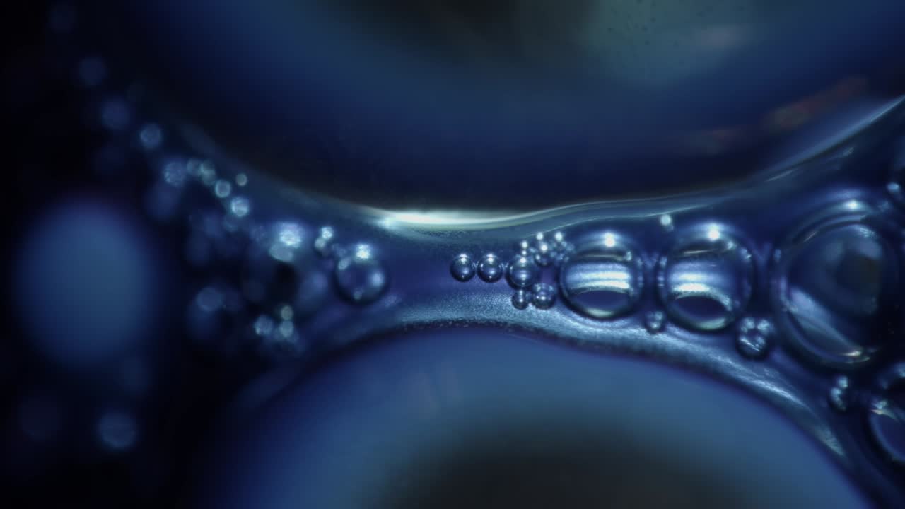 접시 비누의 추상 클로즈업