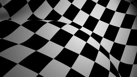 Checkered-flag-waving