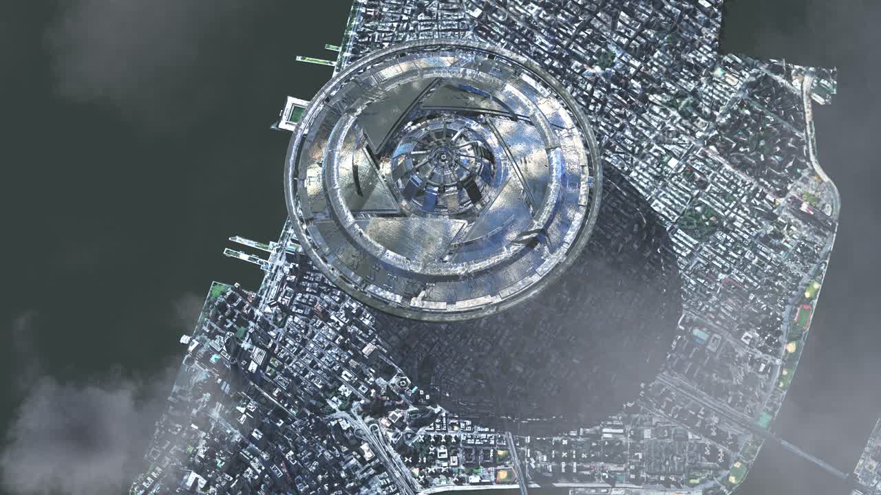 Futuristic Cityscape with Advanced Architecture