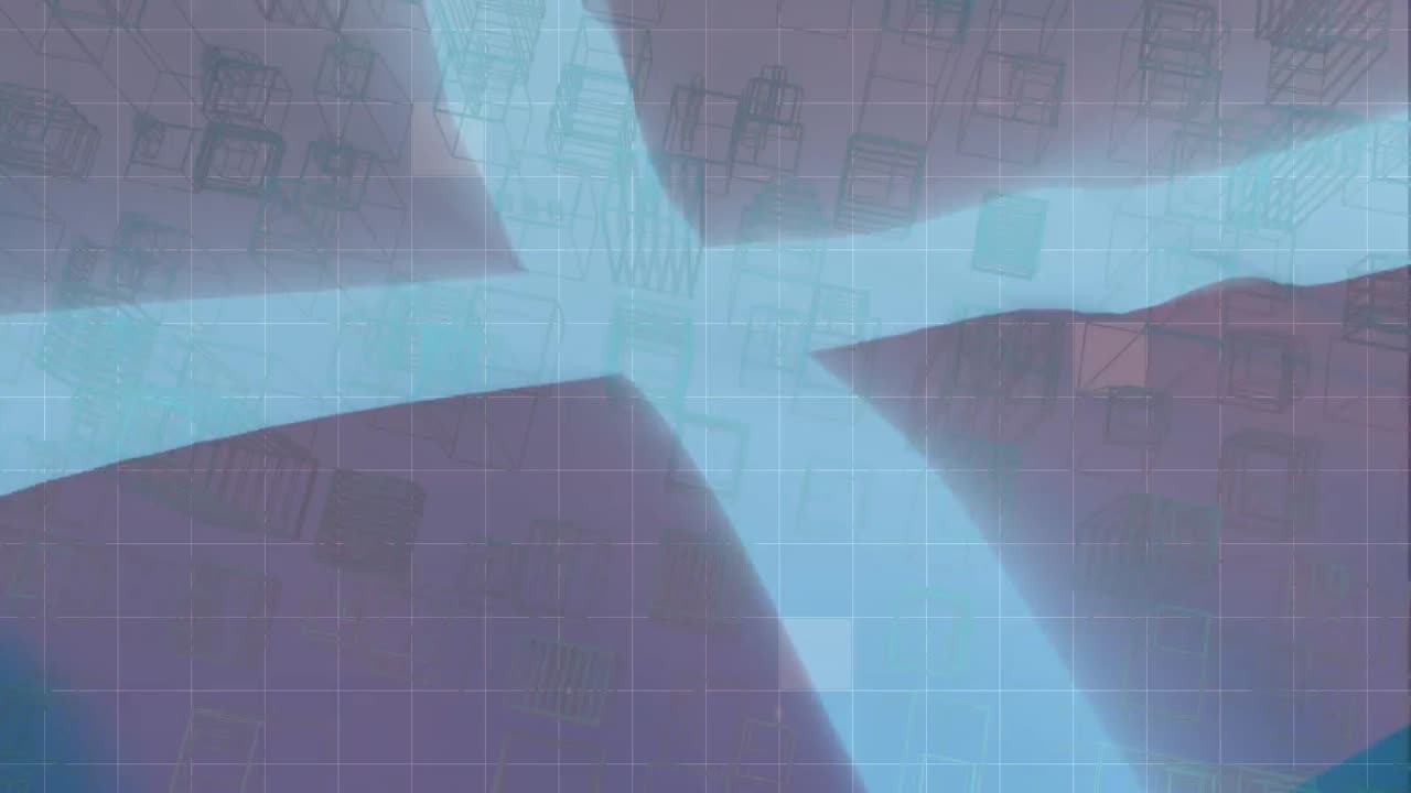 animación de la bandera de dinamarca sobre el procesamiento de datos