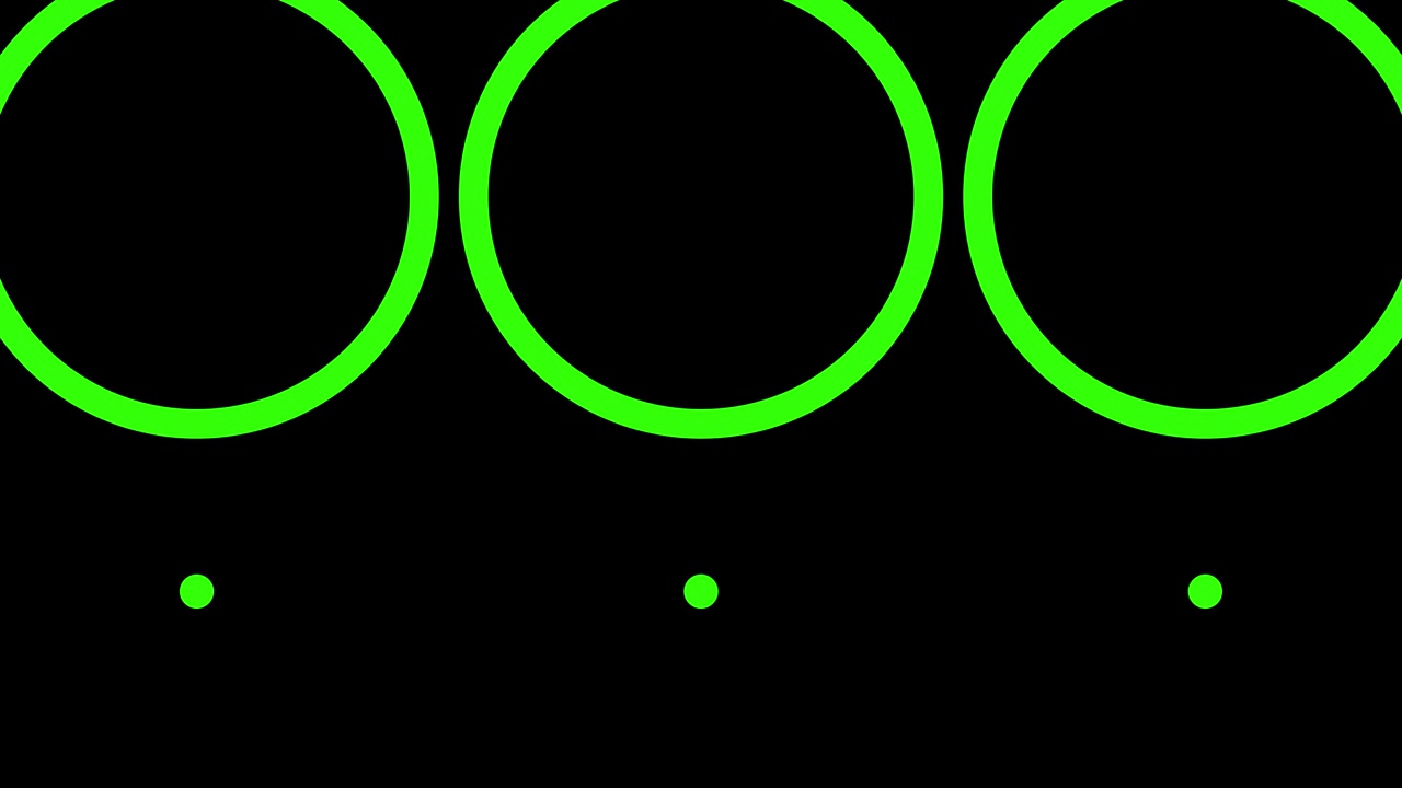 Shape animation circle spreading motion graphics