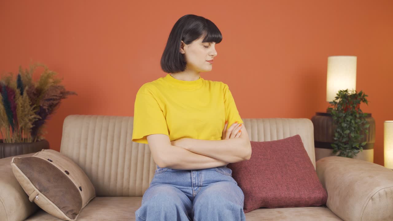 상처받은 여성입니다.