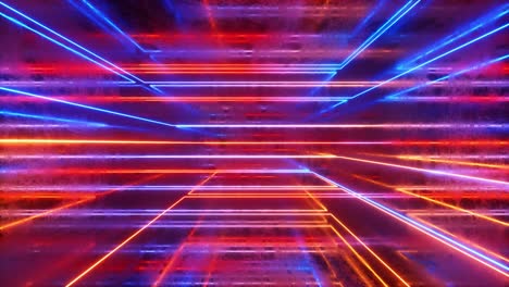 neon tunnel abstract background