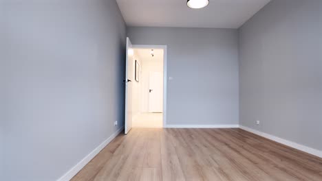 small modern empty new bedroom