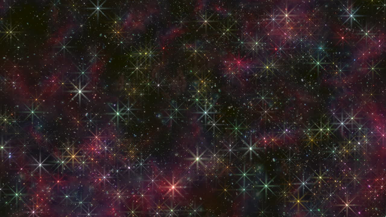 Captivating cosmic glow bright stars illuminating the celestial canvas