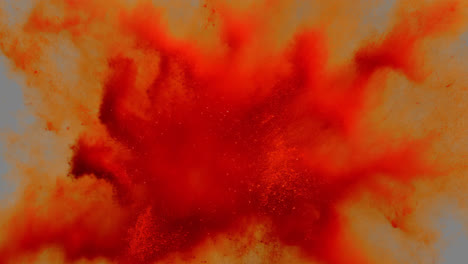 vibrant explosion of fiery colors animated overlay, transparent 4k video, alpha channel, prores 4444