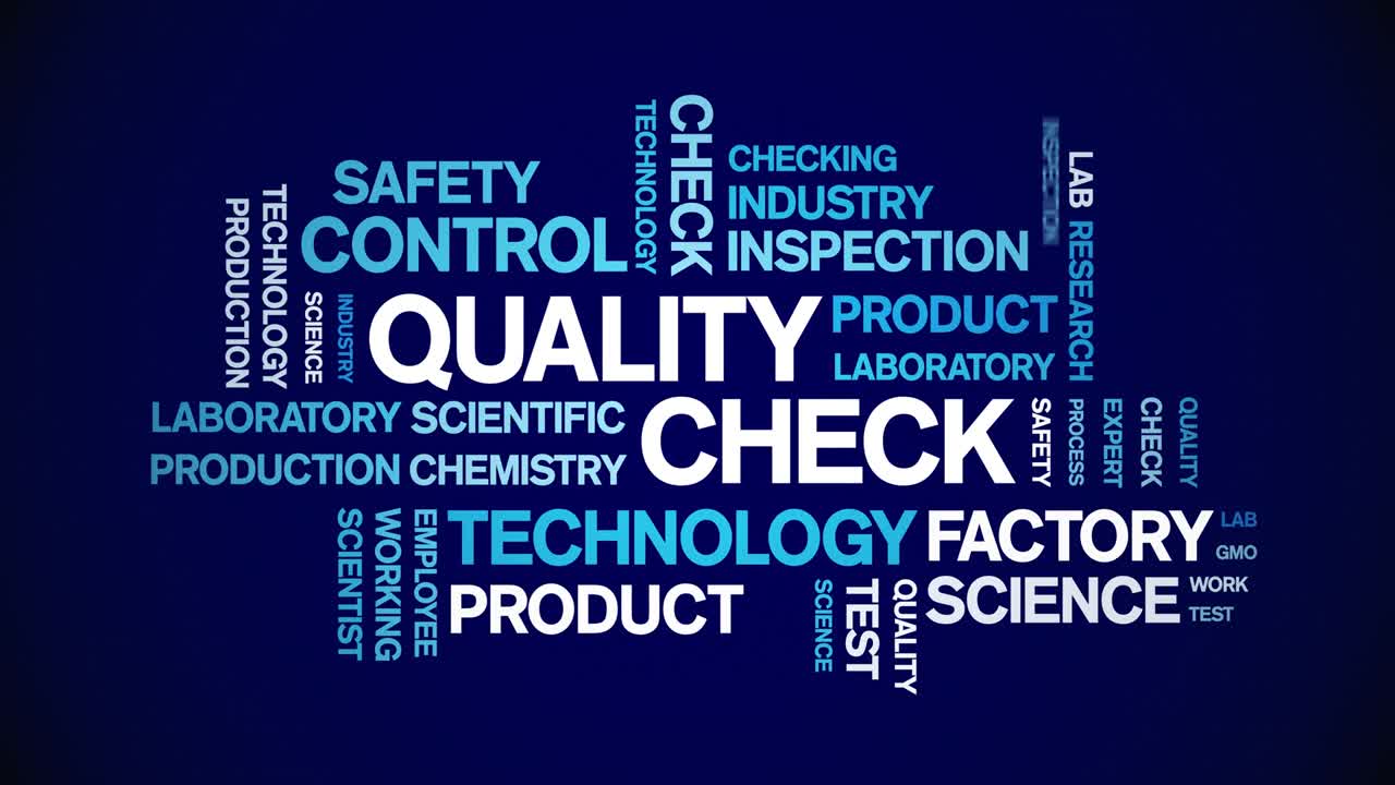 4k 리티 체크 애니메이션 태그 워드 클라우드, 텍스트 디자인, 애니메이션, 원활한 루프