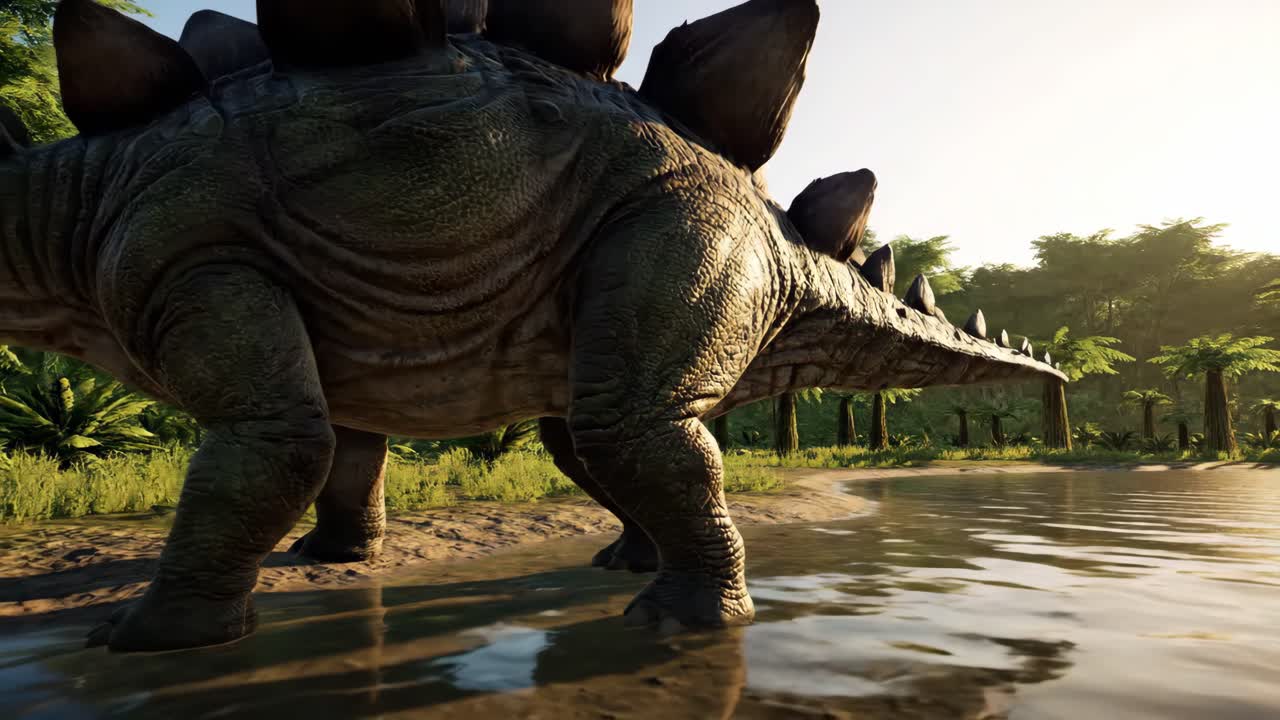 Stegosaurus in its Natural Habitat