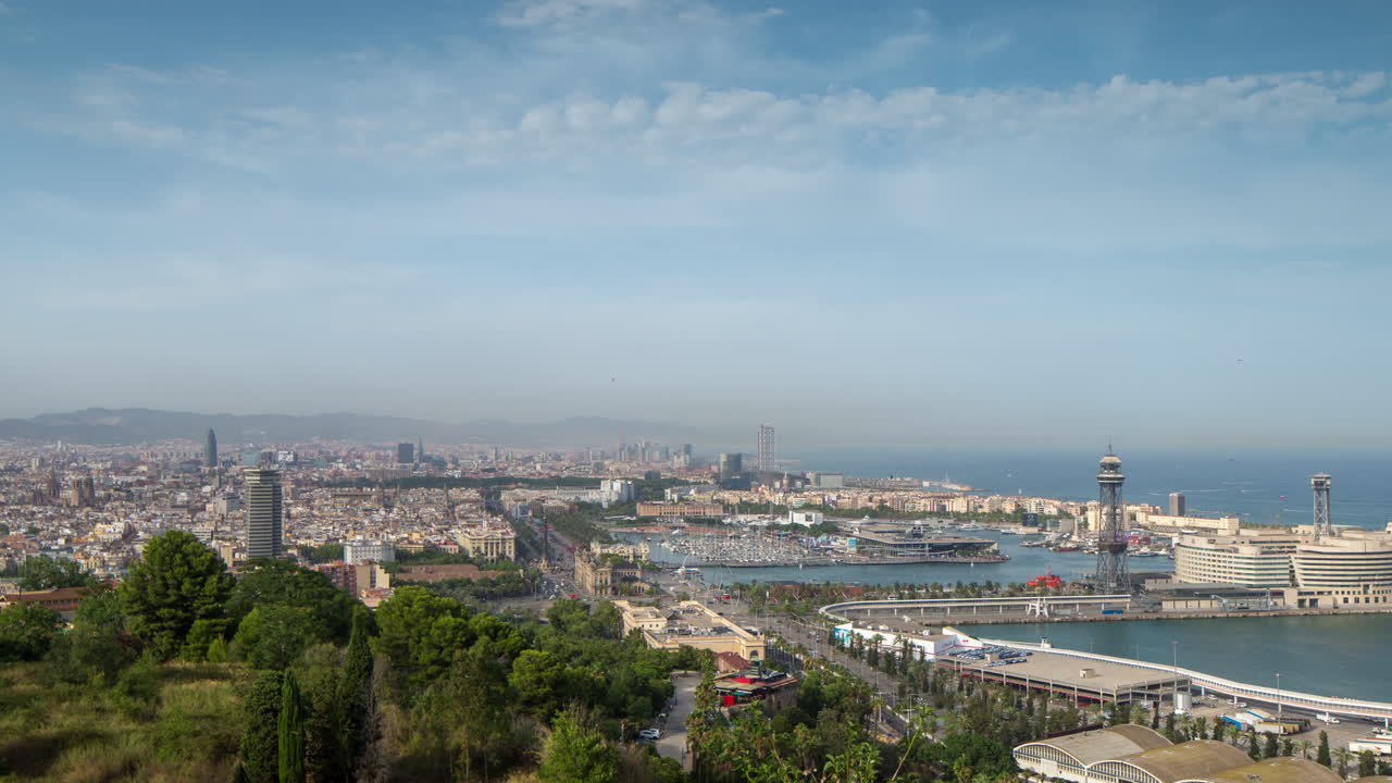 바르셀로나 몽주익 뷰 4k 04