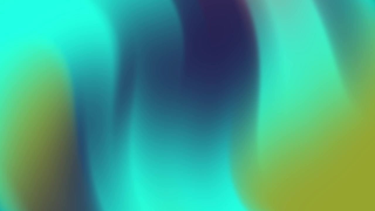 Smooth Flowing Abstract Gradient Background in Blue and Green