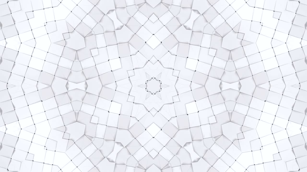 색 로우 폴리 기하학적 배경 4k, 루프 3d 애니메이션, 인기 있는 로우 폴리스 스타일의 원활한 영상.