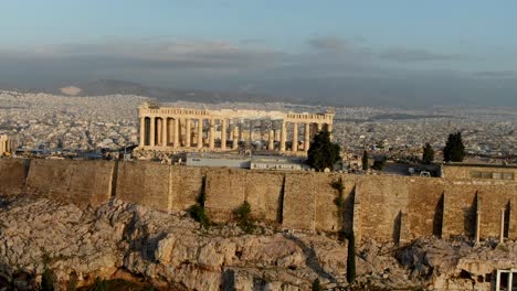 experimente la grandeza del partenón con imágenes aéreas profesionales drone grecia turista