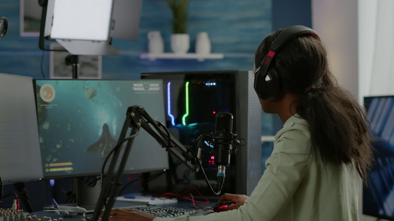 e deporte profesional afro jugador hablando en el microhone