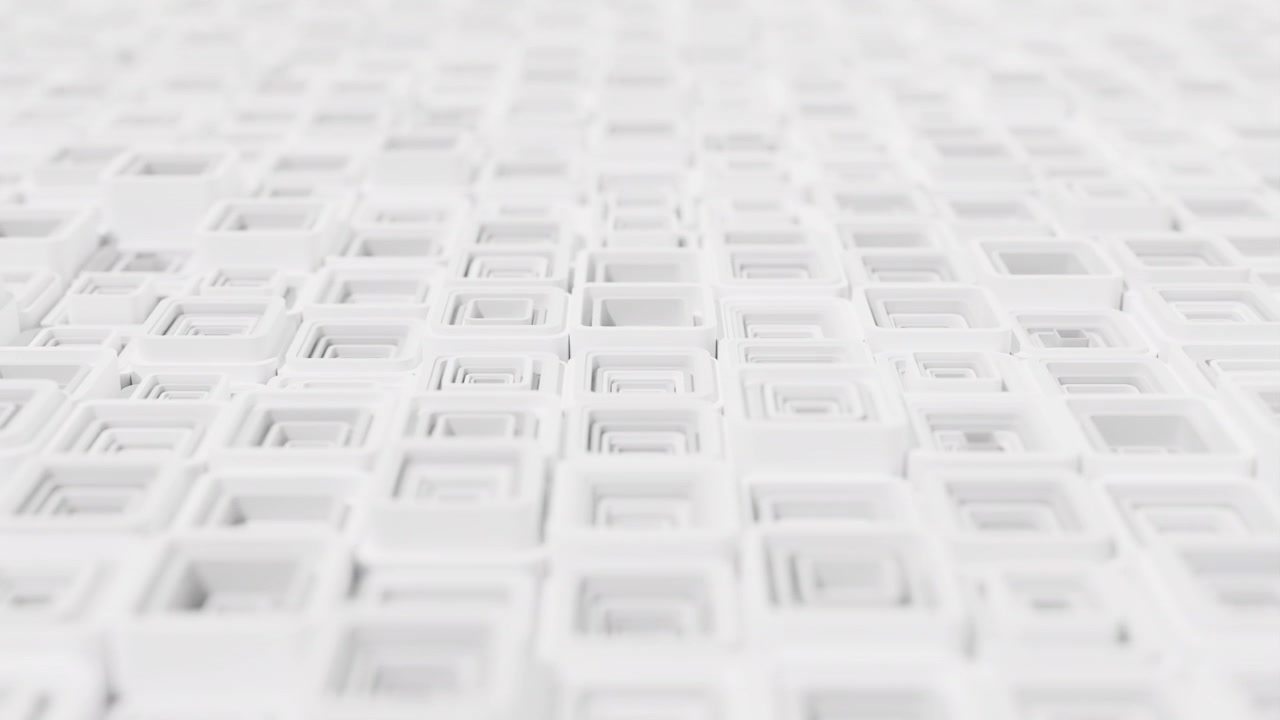 Abstract White Geometric Pattern