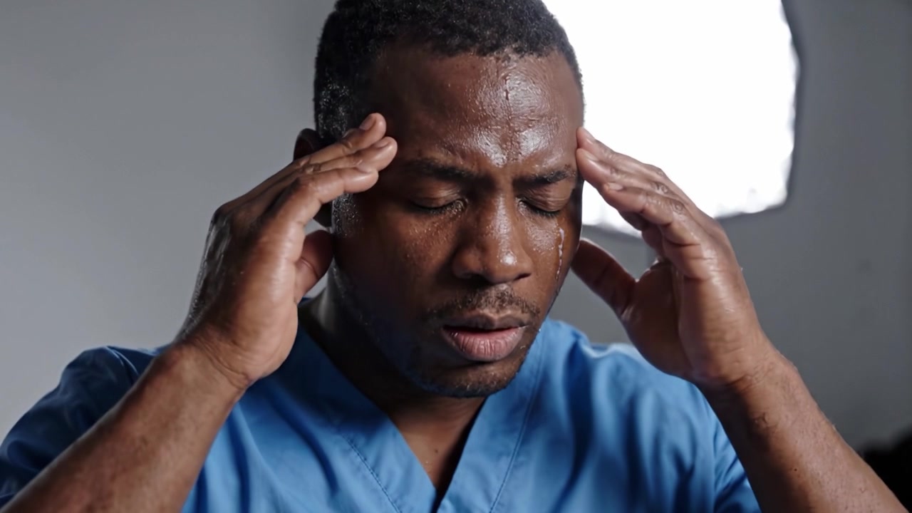 L'espressione determinata di un professionista medico: evidenziando il percorso emotivo e la resilienza degli operatori sanitari in un ambiente difficile.