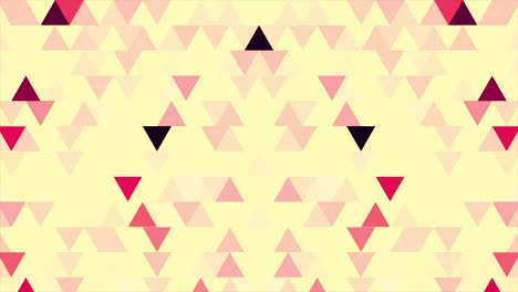 abstract geometric pattern of triangles