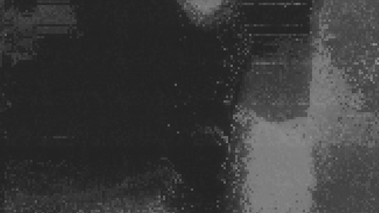 diseño único abstracto animación digital ruido de píxeles error de fallo daño de video