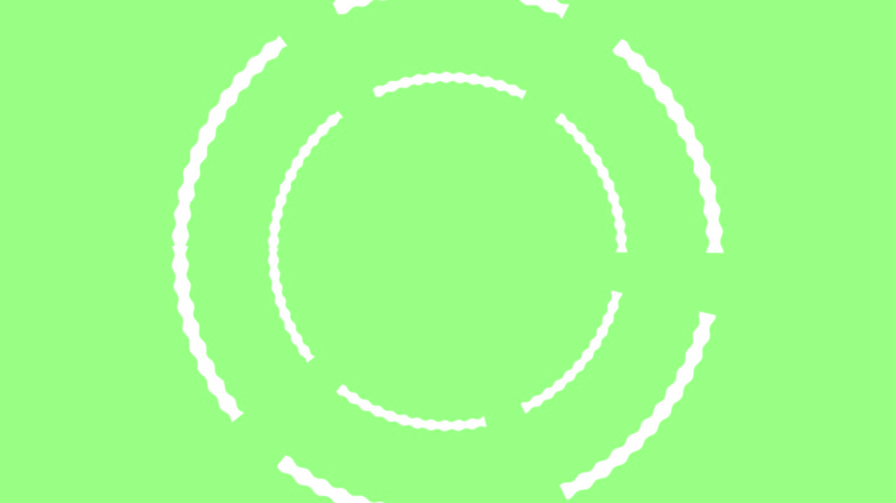 rotación del círculo división pop animación gráficos de movimiento