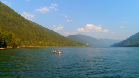 Tourists-fishing-on-a-boat-4k