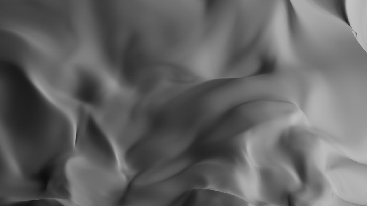 Grey Monotone Fabric material with Undulating rippling Wind Motion effect