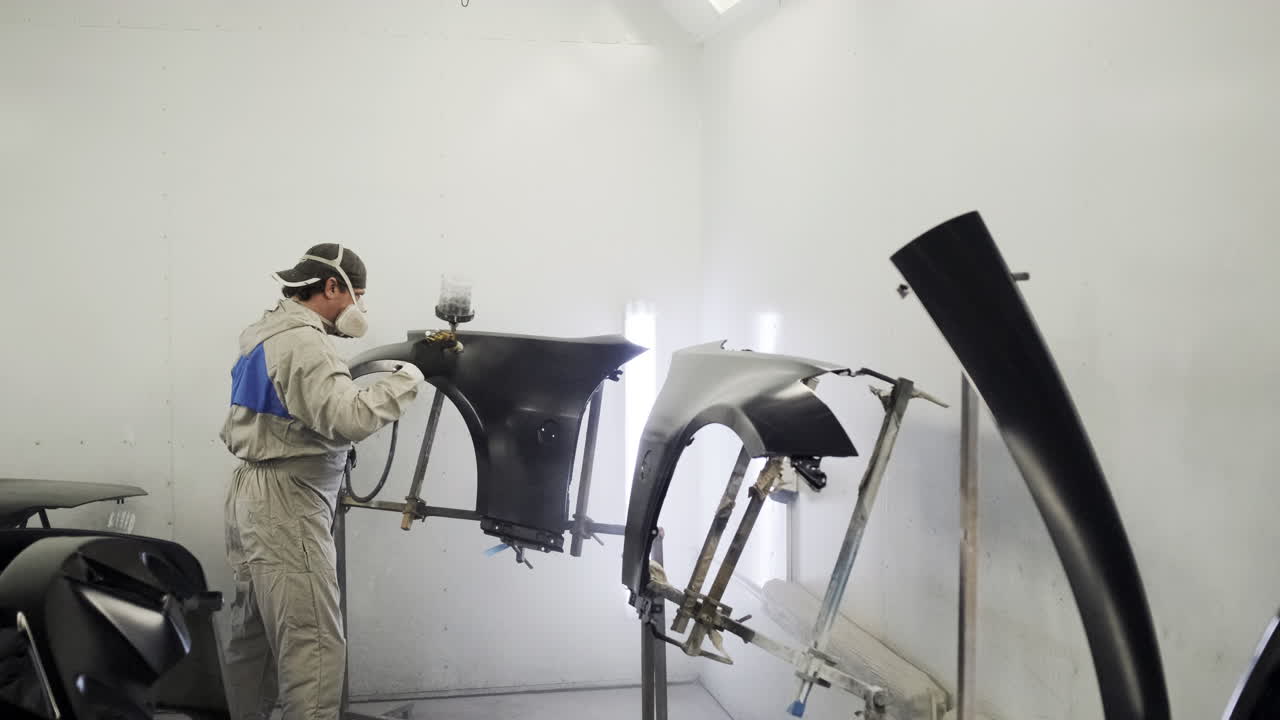 Car Body Repair and Painting Process