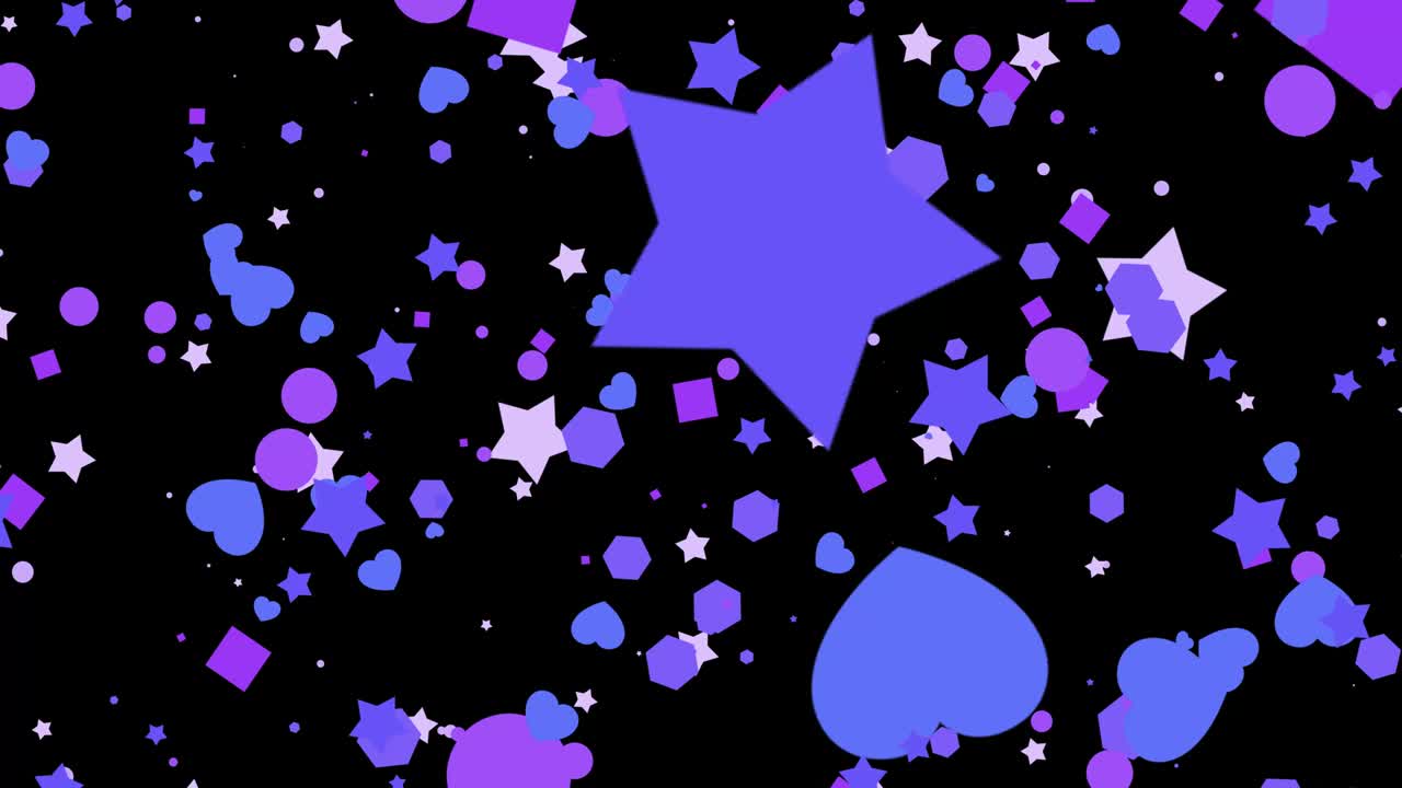 fondo del efecto abstracto de la partícula pop