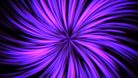 abstract purple rays and lines in 80s style