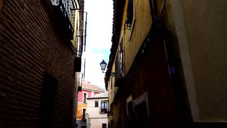 streets in toledo, spain.