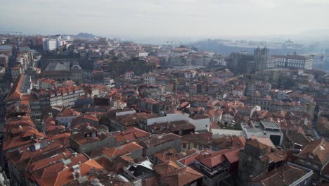 sweeping panoramic view of porto portugal