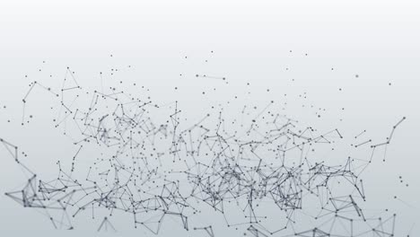 abstract digital data network connection technology plexus business cyber world scifi grid