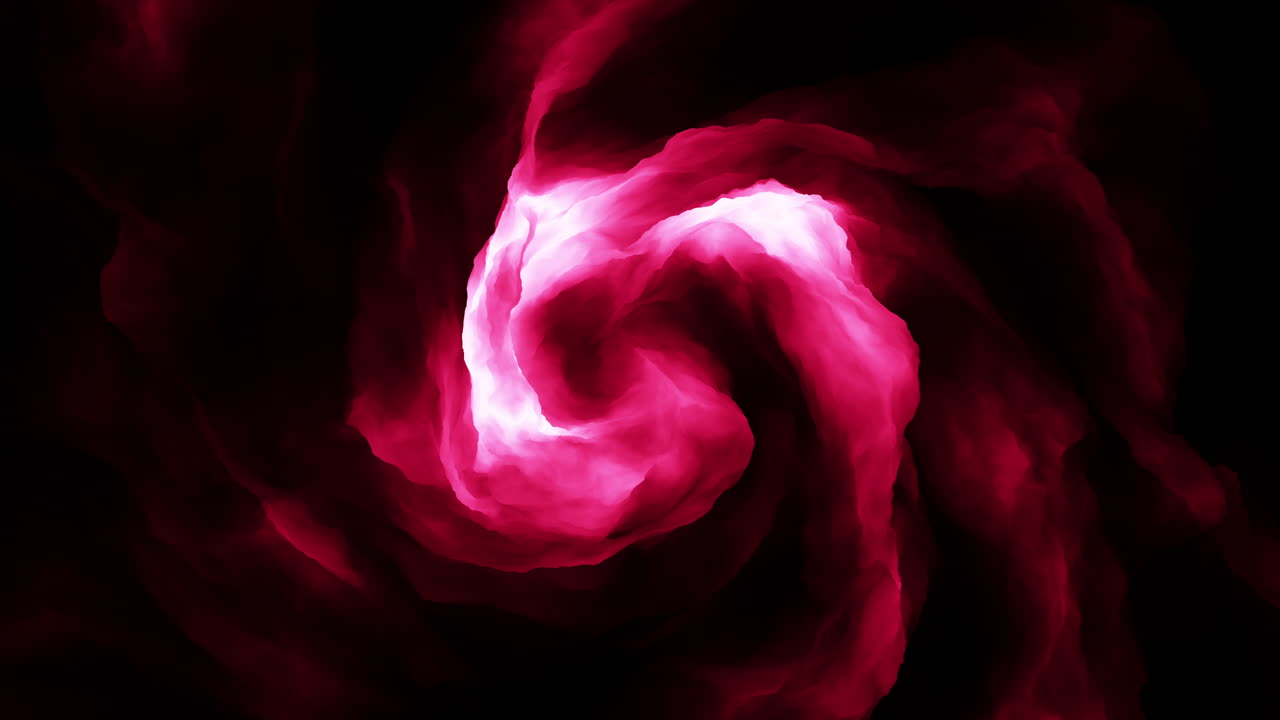 nubes rojas dramáticas que fluyen futuristas en el cielo oscuro