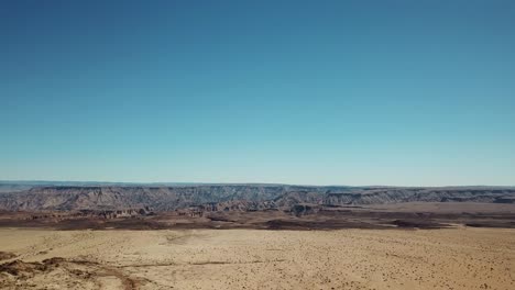 Fish-River-Canyon-in-Namibia,-Africa-Aerial-Drone-Shot