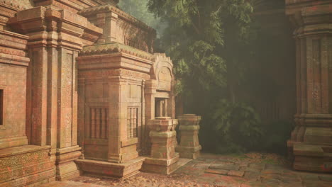 ancient building with pillars
