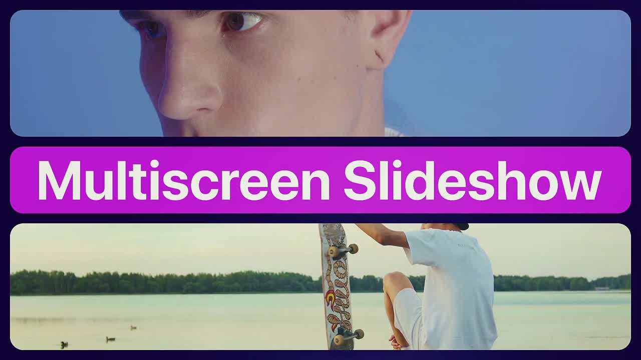 Moderní multiscreen prezentace pro čisté rozvržení, profesionální branding a vizualizace