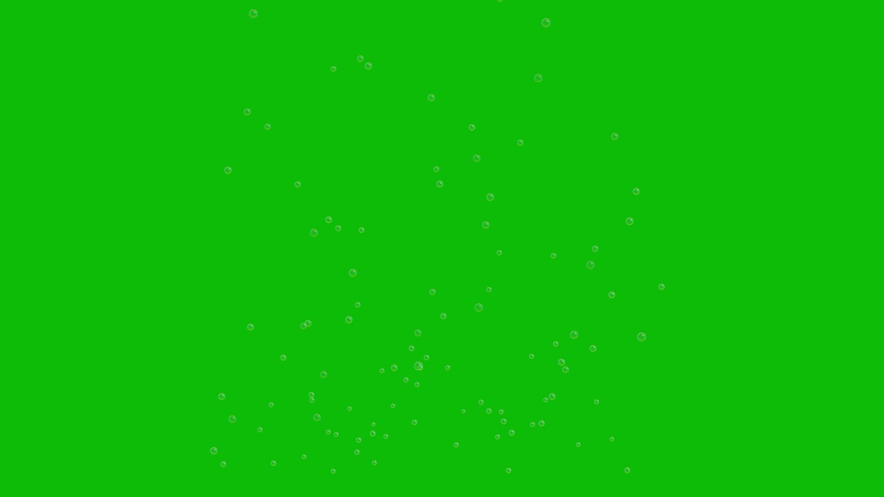 Visual effects, vfx, small bubbles floating, rising from the bottom of ...