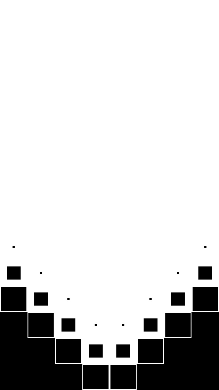 Abstract Geometric Animation of Expanding and Contracting Squares