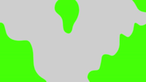 ghost animation, flat design on green screen chroma key, halloween graphic element