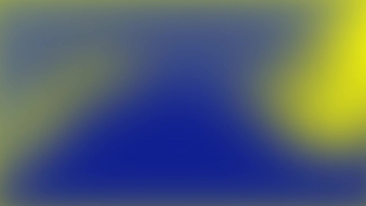 Fundo Abstrato em Movimento com Gradiente Suave Azul e Amarelo