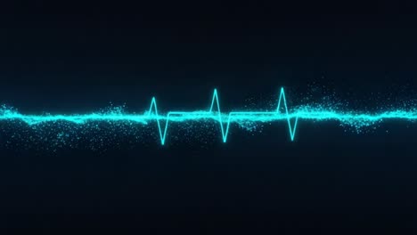 dynamic visualization of a sound wave: a stunning representation of audio frequencies captured in two distinct frames showcasing vibrant patterns and motion
