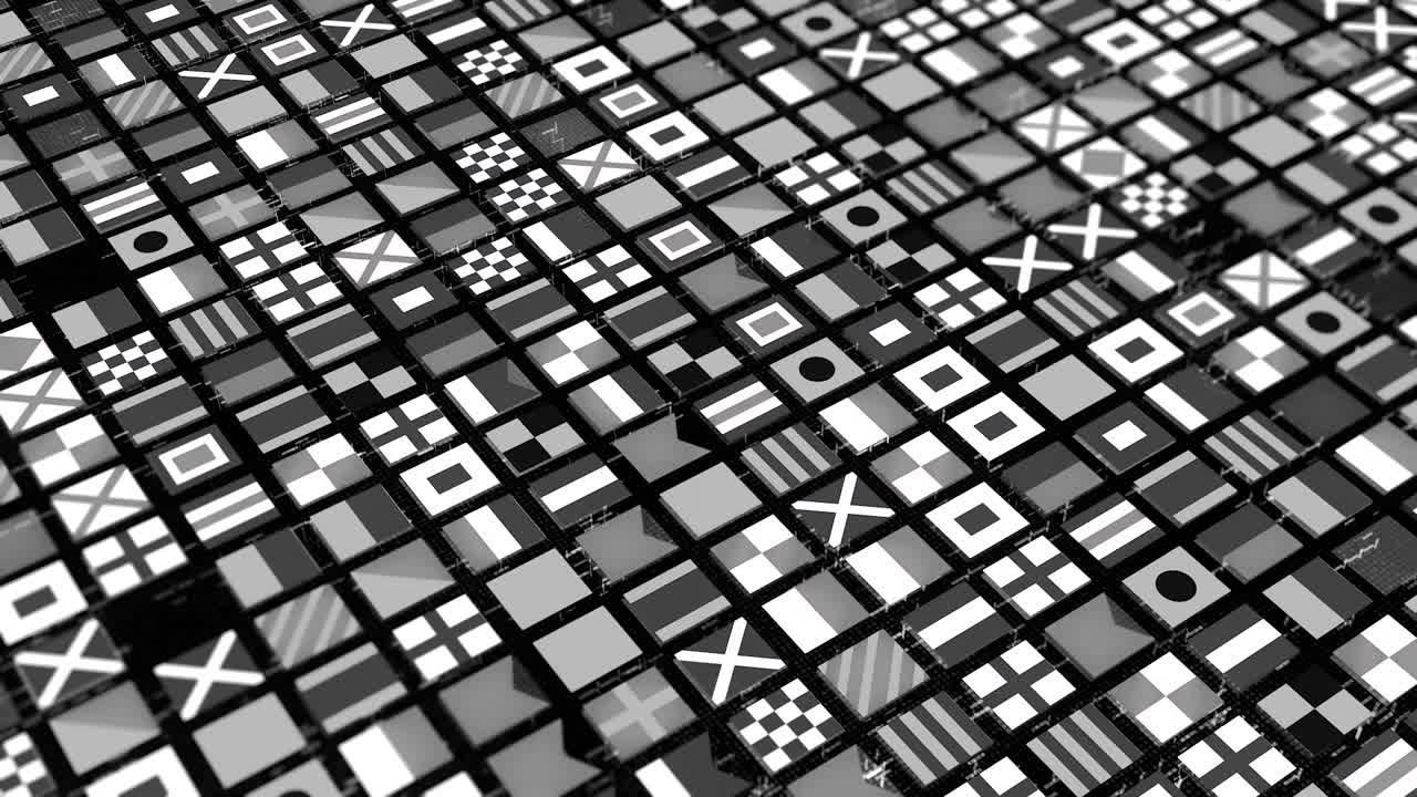 banderas náuticas abstractas