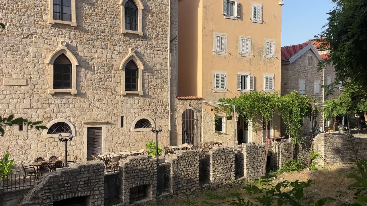 Budva montenegro old town city balkan country balkans region europe