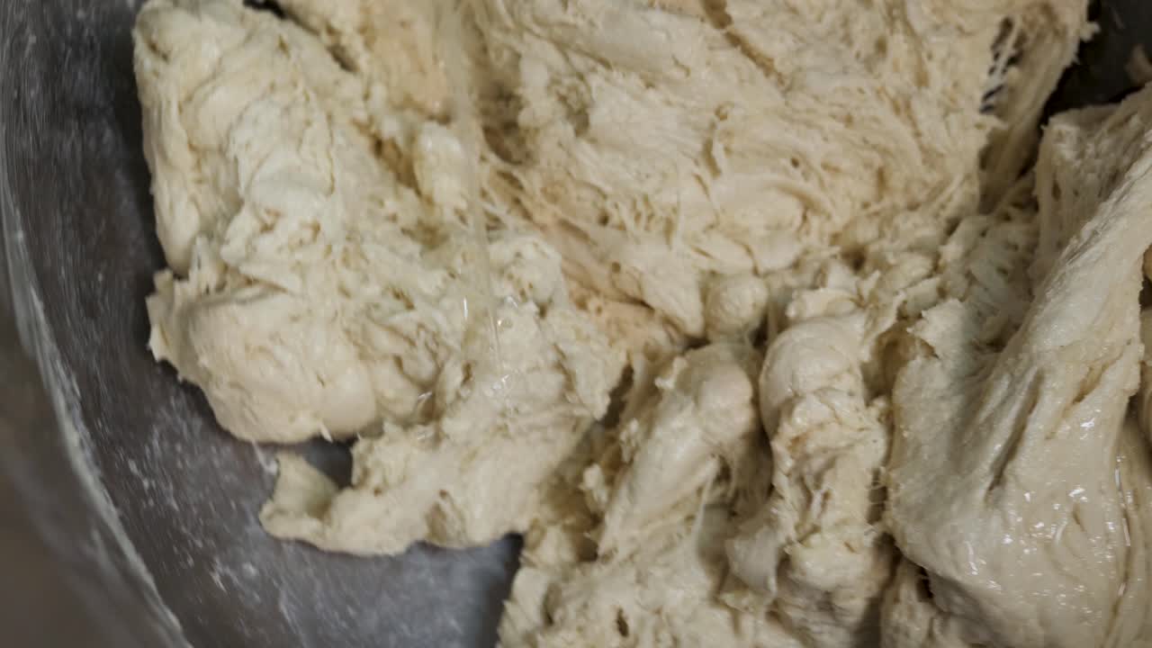 유리 그 에 반죽 을 는 것